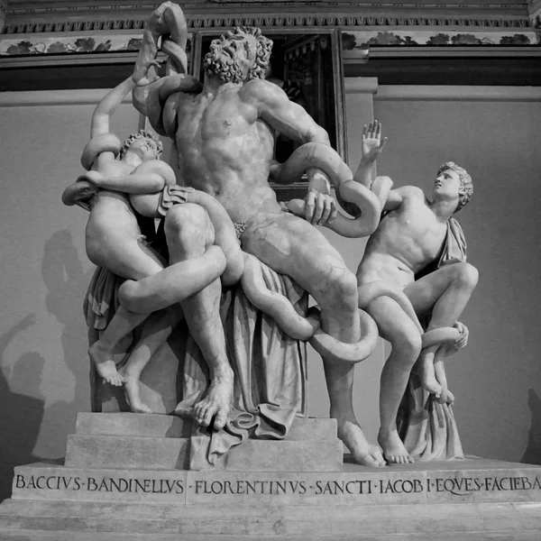 La statue de Laocoon et ses fils, Florence, Italie — Photo