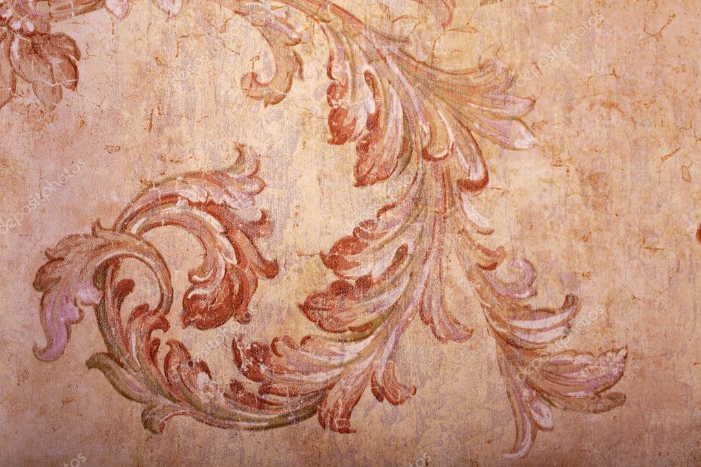 Detail von Vintage Beige shabby chic Tapeten — Stockfoto © felker ... Detail von Vintage Beige shabby chic Tapeten — Stockfoto © felker ...