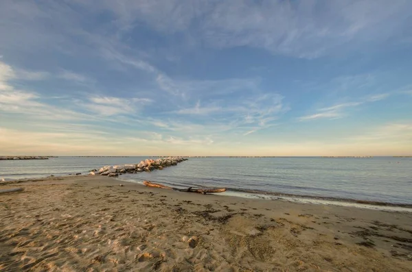 Paesaggio Marino Con Rocce Mare Calmo — Foto Stock