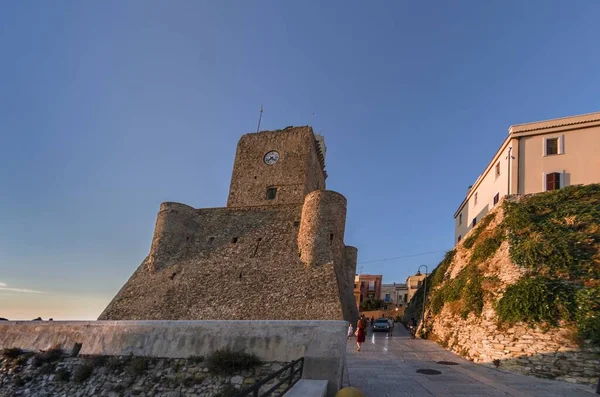 Vista Del Castillo Suabia Termoli Italia — Foto de Stock