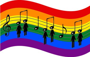 Aşık çiftlerin hakları hakkında kavramsal illüstrasyon