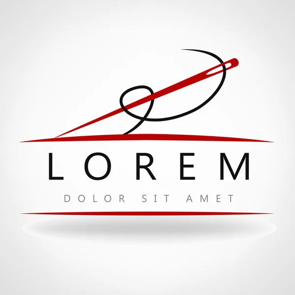 iğne iplik dikiş iğnesi, iğne dikiş için bir örnek