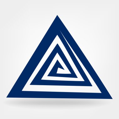 Labirent soyut. Bulmaca bilmece mantık.