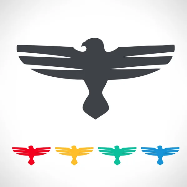 Bird symbol — Stock Vector
