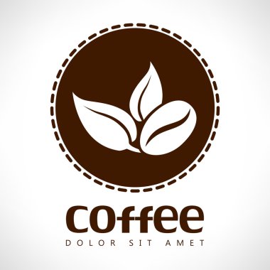 kahve çekirdeği logosu