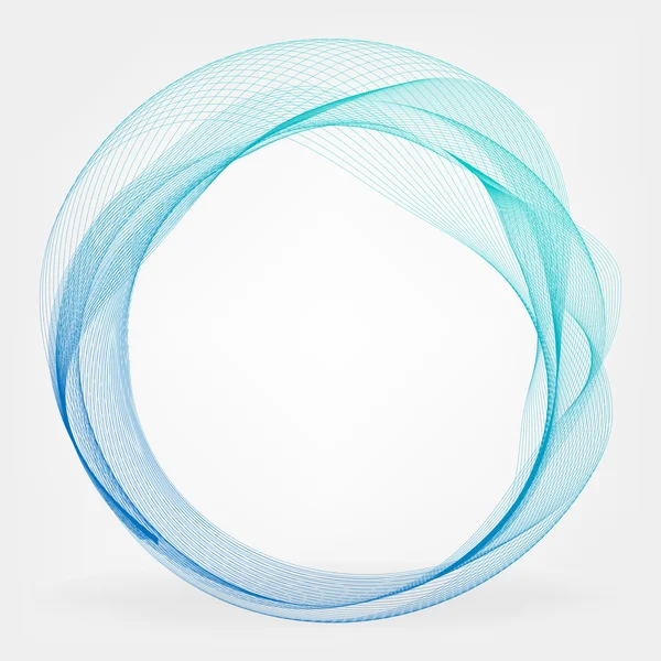 Cercle abstrait fond lumineux — Image vectorielle