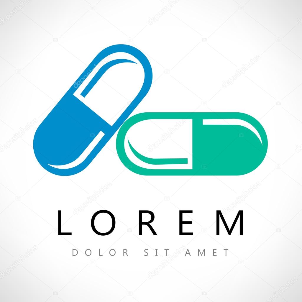 Capsules vector symbol  illustration