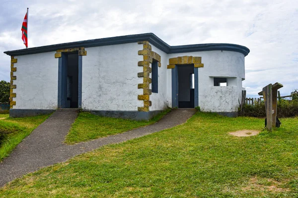 Lookout Building Mount San Anton Getaria Basque Country Spain — стокове фото