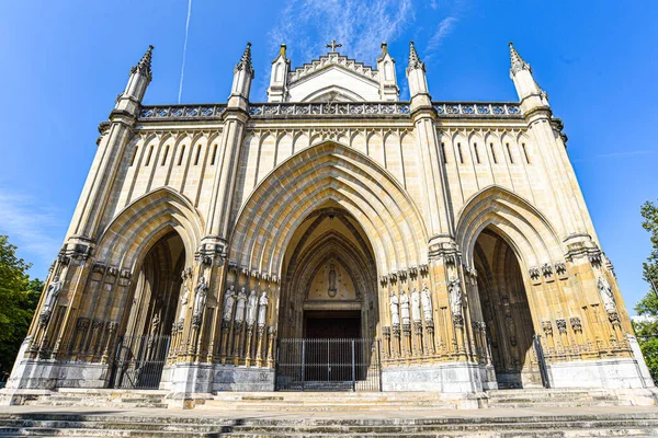 Vitoria Gasteiz Spain Aug 2021 Exformer Views Cathedral Santa Maria — 스톡 사진