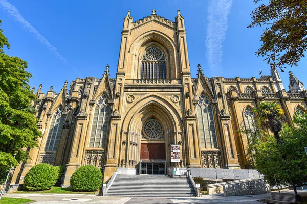 Vitoria Gasteiz Spain Aug 2021 Exformer Views Cathedral Santa Maria — 스톡 사진