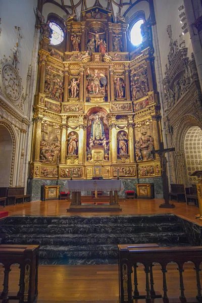 Vitoria Gasteiz España Ago 2021 Altar Iglesia San Vicente Vitoria — Foto de Stock