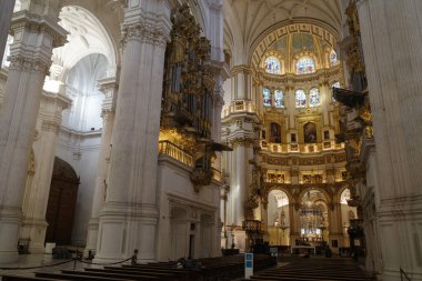 Granada, İspanya - 21 Ekim 2025: Santa Maria de la Encarnacion Katedrali