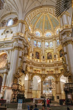 Granada, İspanya - 21 Ekim 2025: Santa Maria de la Encarnacion Katedrali