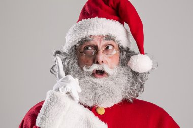 neşeli komik geleneksel Noel Baba