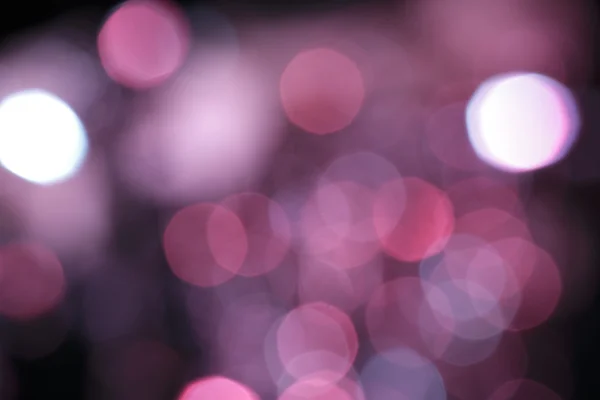 Lens flare suddig effekt glittrande färgglada lampor — Stockfoto