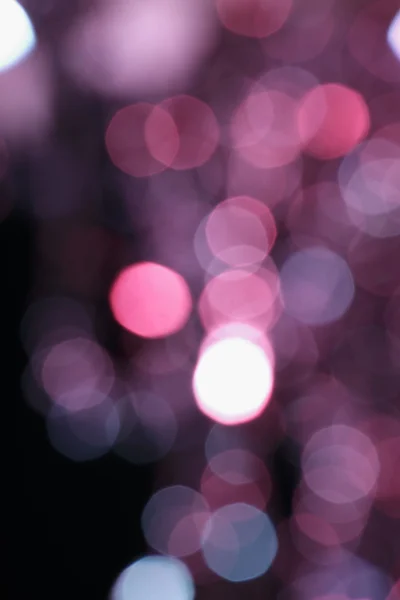 Lens flare suddig effekt glittrande färgglada lampor — Stockfoto