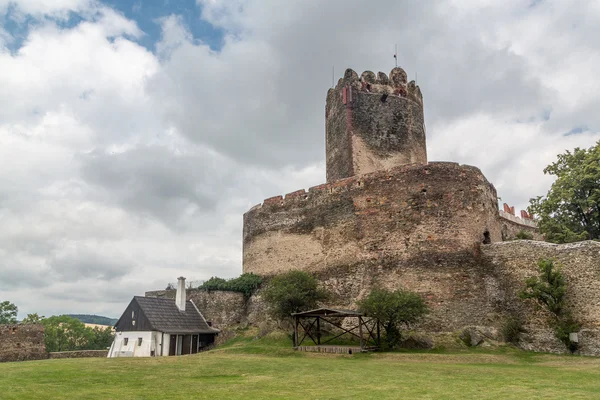 Gamla gotiska slott i Bölkow — Stockfoto