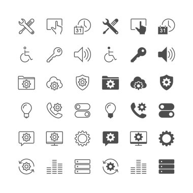 Simgeler, normal dahil ve durumunu etkinleştir.