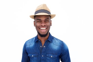 Genç afro Amerikalı adam