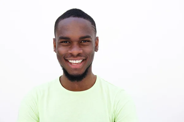 Sorridente giovane afroamericano — Foto Stock