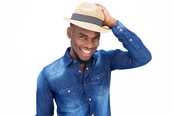 Moda joven afroamericano hombre — Foto de Stock