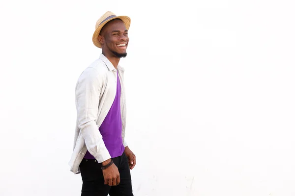 Smarter junger moderner afrikanischer Mann — Stockfoto