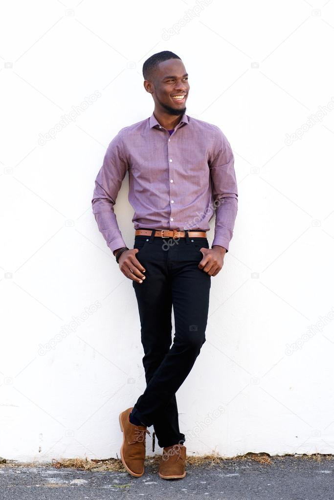 Handsome young african guy 