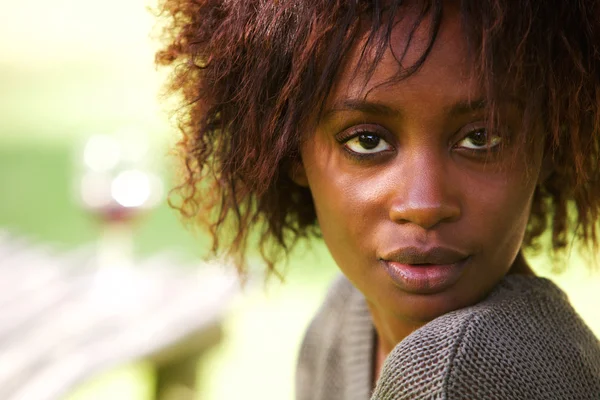 Beautiful african american woman — Stock Photo, Image