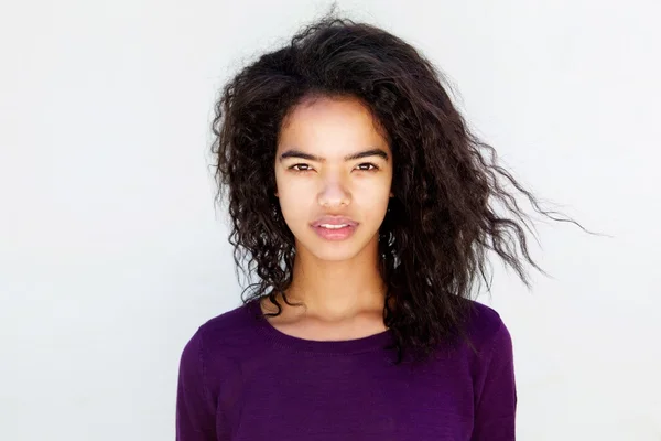 Beautiful mixed race woman — Stock Photo, Image