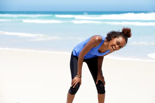 Healthy young african woman — Stock Photo, Image