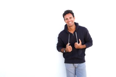 Serin orta yaşlı adam