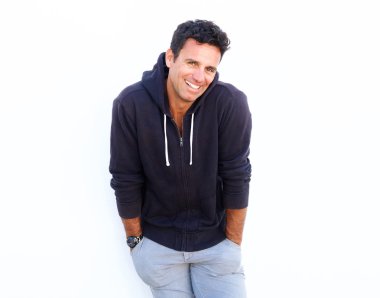 Yakışıklı orta yaşlı adam 