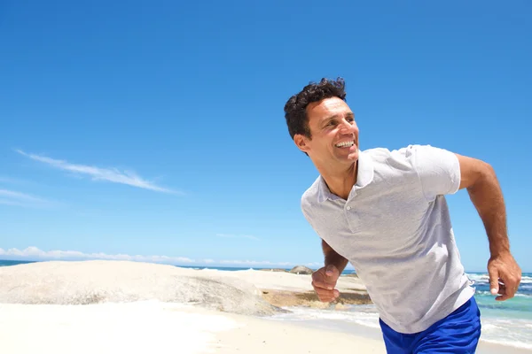 Alegre hombre de mediana edad — Foto de Stock