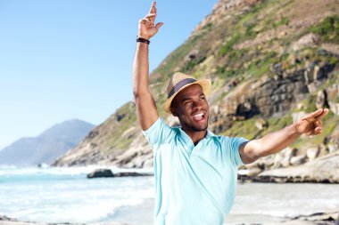 Çekici genç Afrika adam