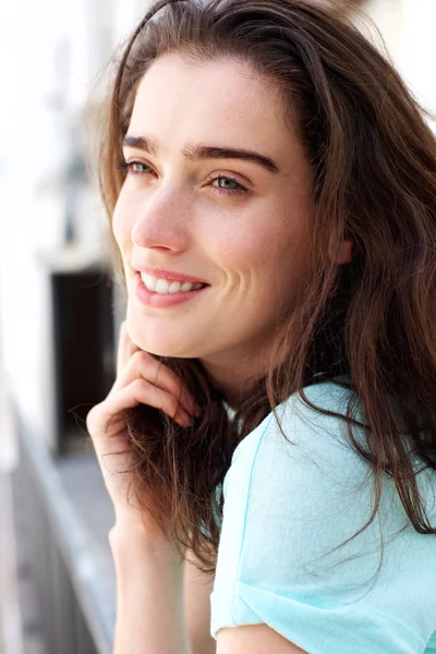 Smiling confident woman — Stock Photo, Image