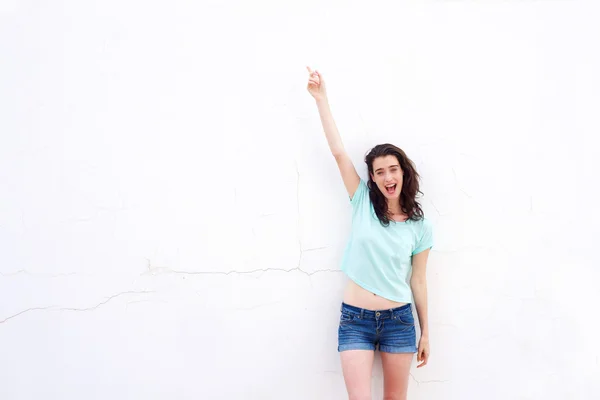 Cheerful young woman — Stock Photo, Image