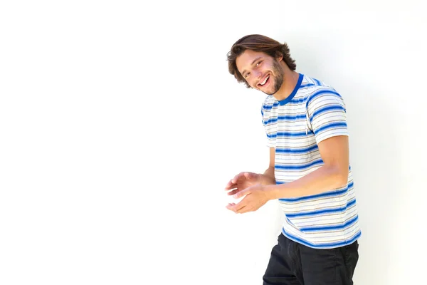 웃는 젊은 남자 — 스톡 사진