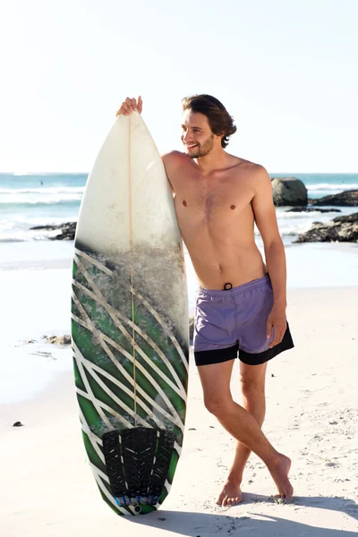 Handsome young surfer — Stock Photo, Image