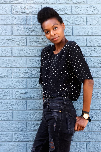 Modelo femenino afroamericano — Foto de Stock