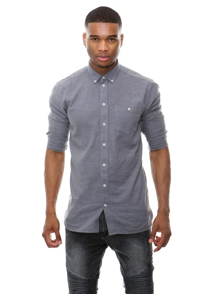 African american male fashion model — Stock Photo, Image
