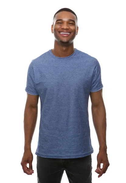 Happy african american man smiling — Stock Photo, Image