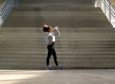 Spor kadın içme su şişe