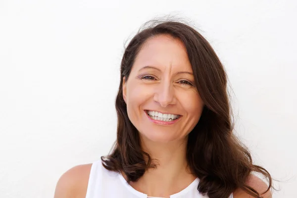 Sorrindo mulher adulta média — Fotografia de Stock