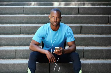 Afro-Amerikan yakışıklı müzik 