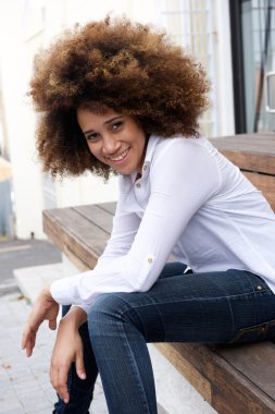 genç Afrikalı kadın