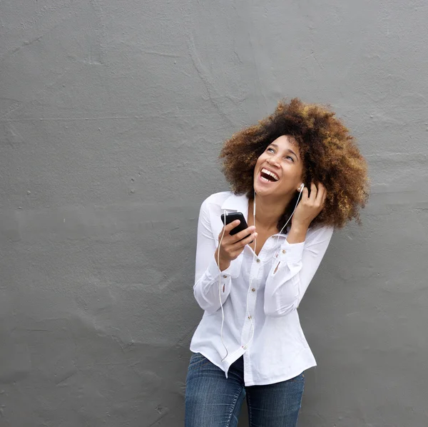 Laughing young woman — Stock Photo, Image