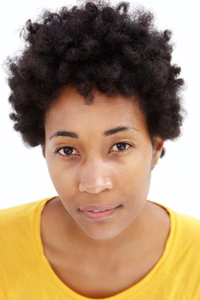 Face of a young african woman — Stock Photo, Image