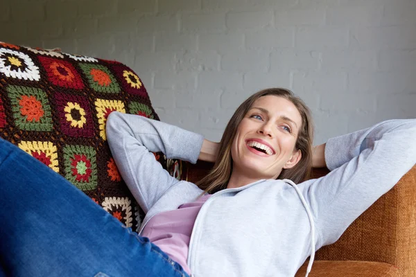 Smiling older woman — Stock Photo, Image