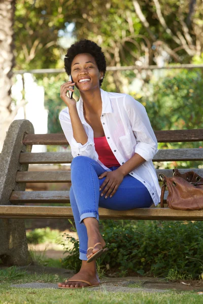 Happy young lady — Stock Photo, Image