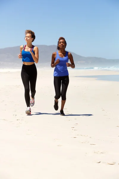 Cuerpo completo dos mujeres sanas — Foto de Stock